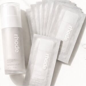 Rhode Peptide Glazing Fluid + 10 Glazing Milk Minis 💧 Viral Glow, NEW!